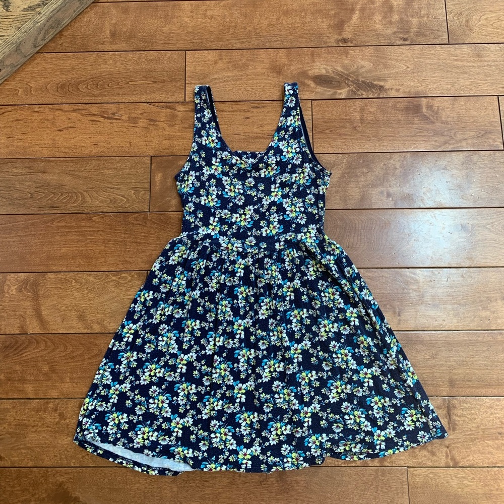 Flower print sundress
